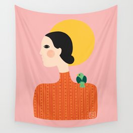 Picasso women portrait W Wall Tapestry | Sun, Fashion, Abstract, Art Print, Women, Pink, Picasso, Black, Dreamy, Bird 