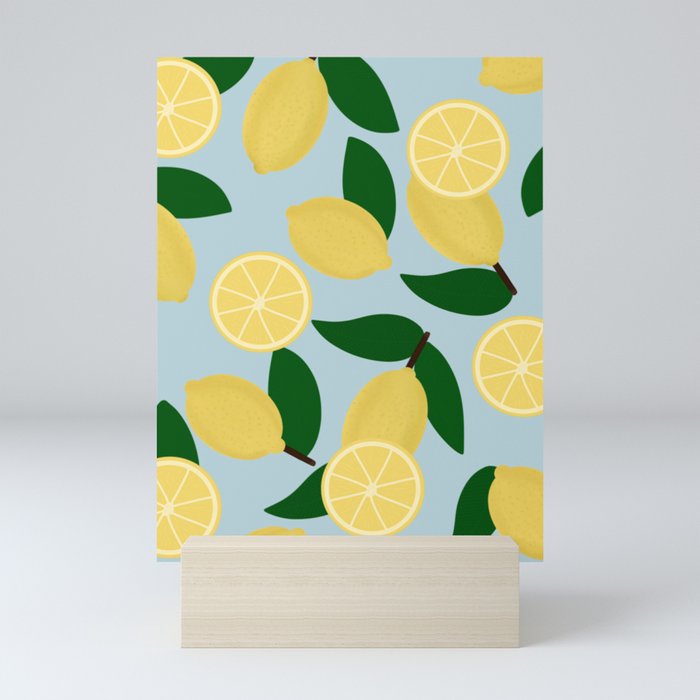 When life gives you lemons Mini Art Print