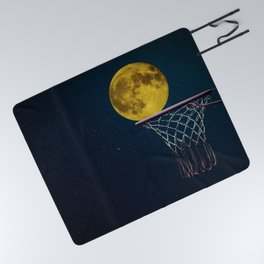 Bk player's Moon Picnic Blanket