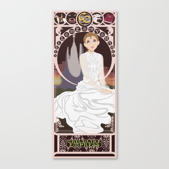 Childlike Empress Nouveau - Neverending Story Canvas Print