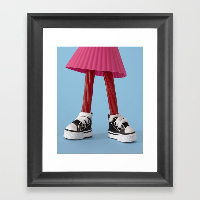 Candy with an attitude Framed Art Print