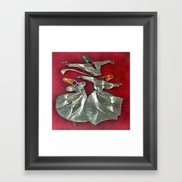 Entranced Sufis In Prayer Framed Art Print