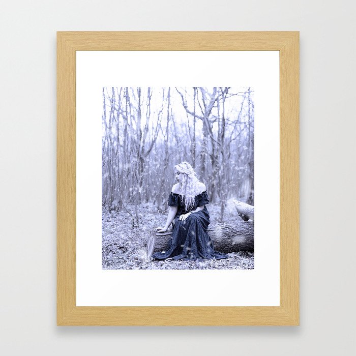 Queen of Snow Framed Art Print