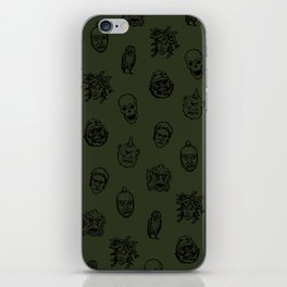 Little Monsters (green) iPhone Skin