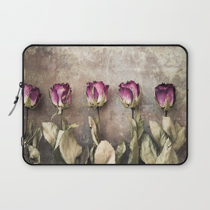 Five dried roses Laptop Sleeve