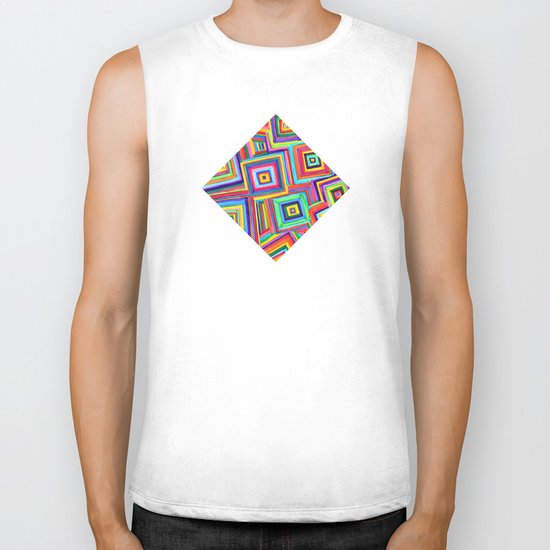 infinite square Biker Tank