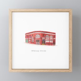 Hampstead station - Hampstead project Framed Mini Art Print