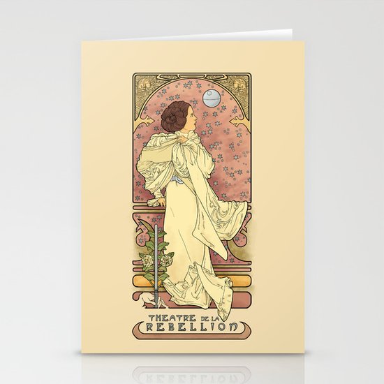 La Dauphine Aux Alderaan Stationery Cards