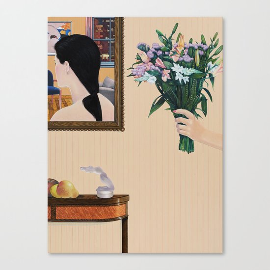 the misunderstanding Canvas Print