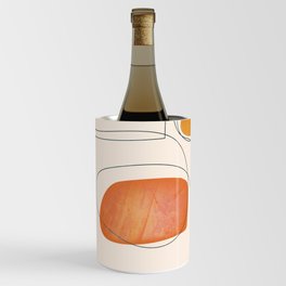 Abstract Line Art II Wine Chiller