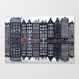 Amsterdam houses 1. Canvas Print