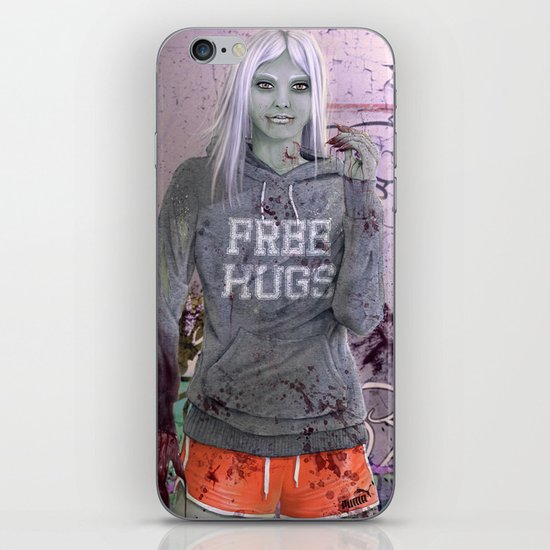 FREE HUGS iPhone & iPod Skin