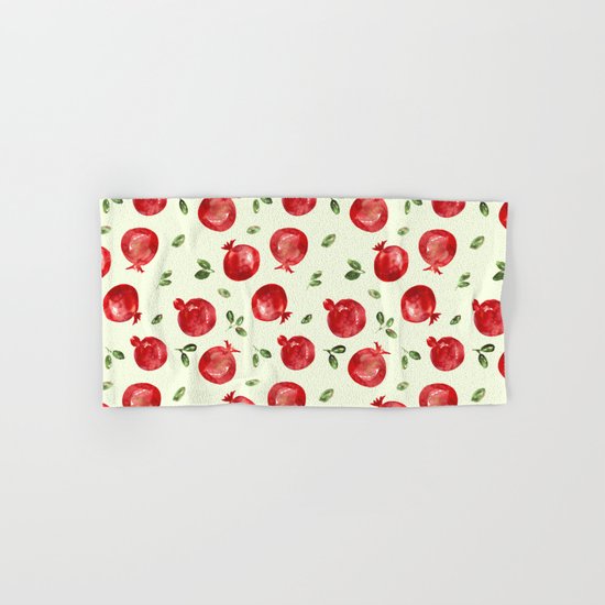 Pomegranate vibes Hand & Bath Towel