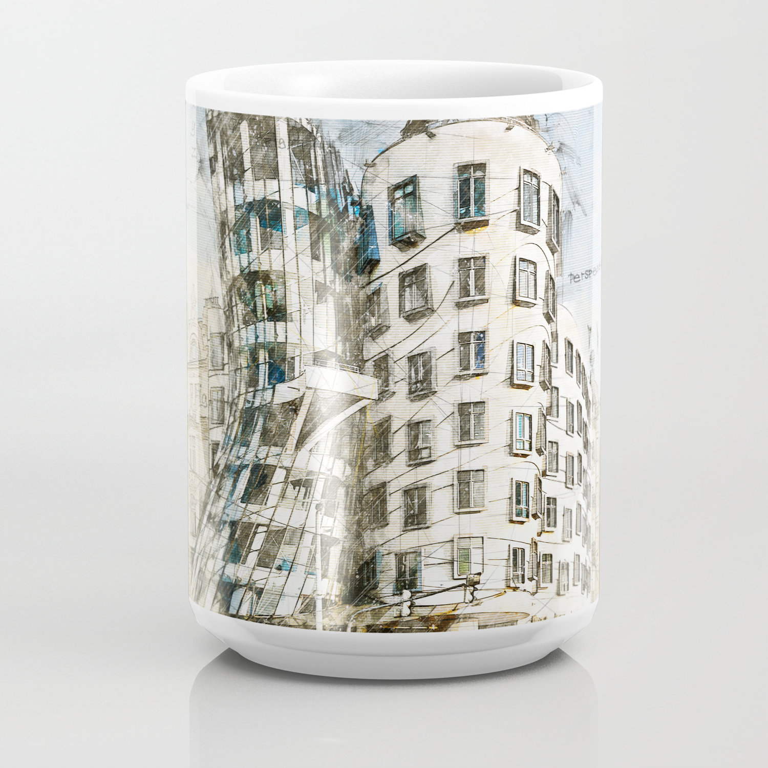 Details about   Dancing House Prague Czech Republic Coffee Mug