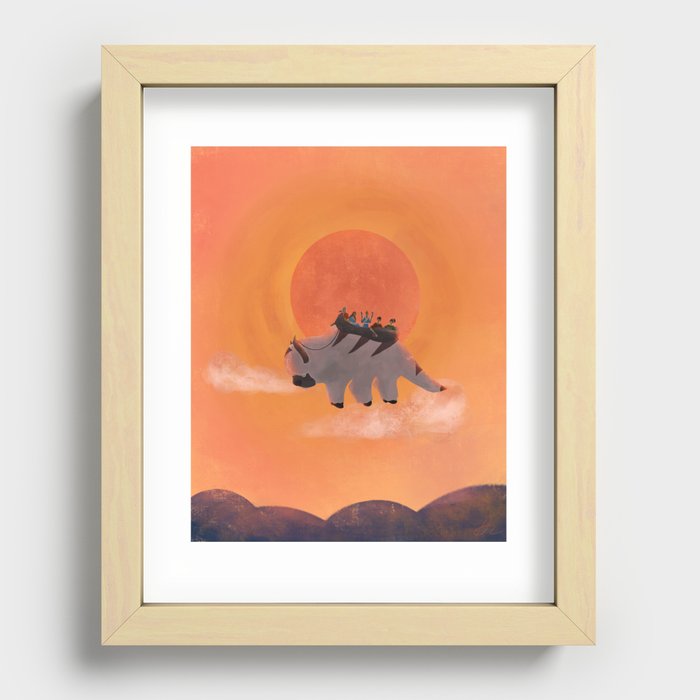 Appa: Under the Sun Recessed Framed Print