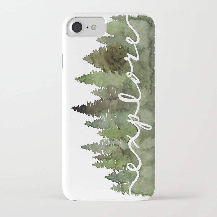 Explore in the Trees iPhone Case