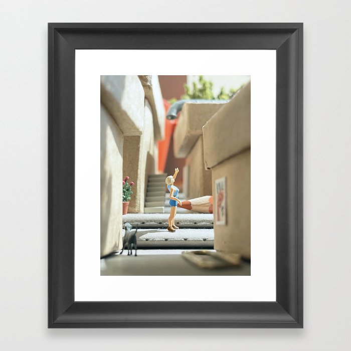 Hot Summer Afternoon Framed Art Print