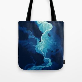 Willamette Channels 10-year Anniversary—Midnight Blue Tote Bag