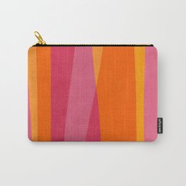 Orange Hot Pink Yellow Bright Modern Artwork Carry-All Pouch | Brightcolors, Bright, Fuchsia, Graphic Design, Artwork, Modern, Colorful, Mcm, Pop6070, Pink 