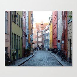 Colors of Copenhagen Canvas Print