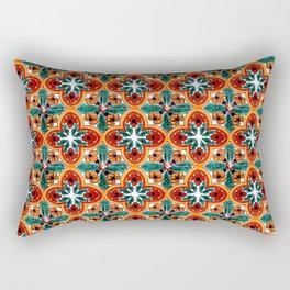 Talavera Mexican Tile Rectangular Pillow