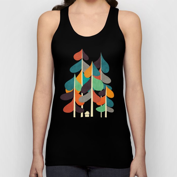 Cabin in the woods Tank Top