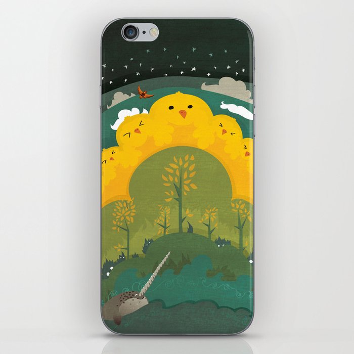 A Day on Chicken Mountain iPhone Skin