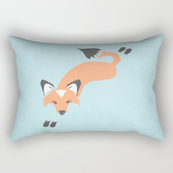 Foxy Roxy Rectangular Pillow