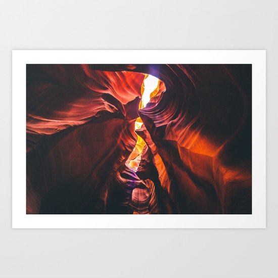 Lower Antelope Canyon, Arizona Art Print