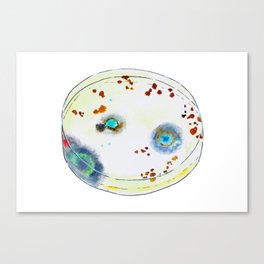 Bacteria Friend Canvas Print