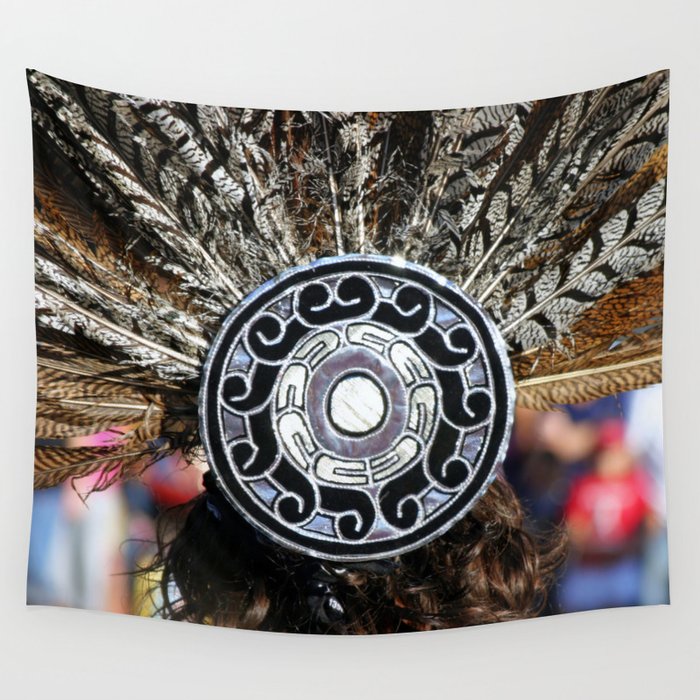 Feather Headdress Wall Tapestry