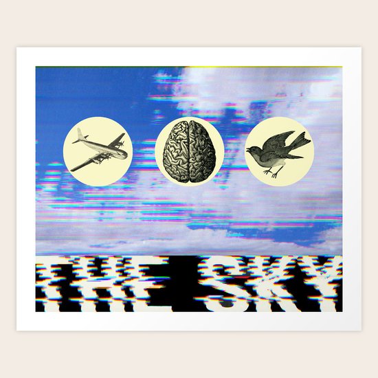 The Sky Art Print