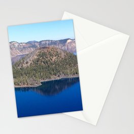 Glistening Blue Lake Stationery Cards