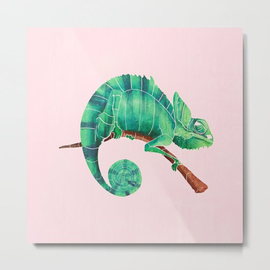 chameleon Metal Print