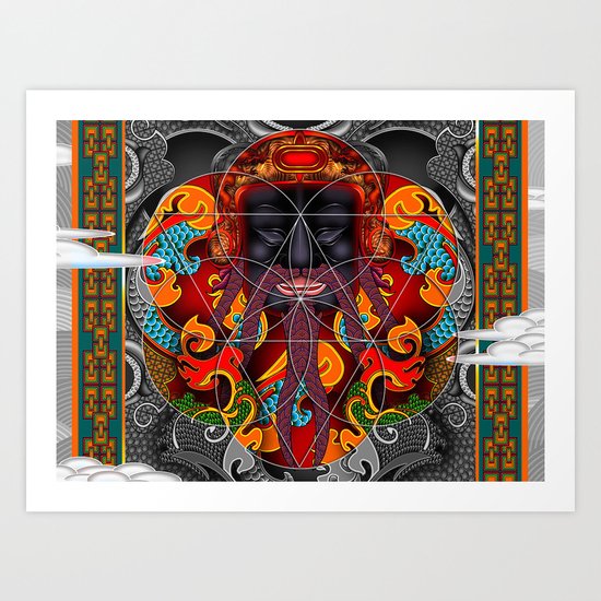 Sacred Geometry Art Print