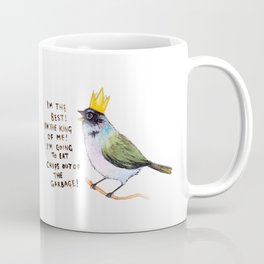 trash bird self affirmations Coffee Mug