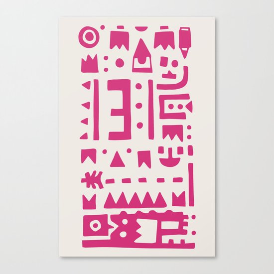 Pattern v8 Canvas Print