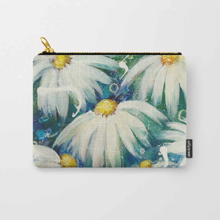 Crazy Daisies Carry-All Pouch