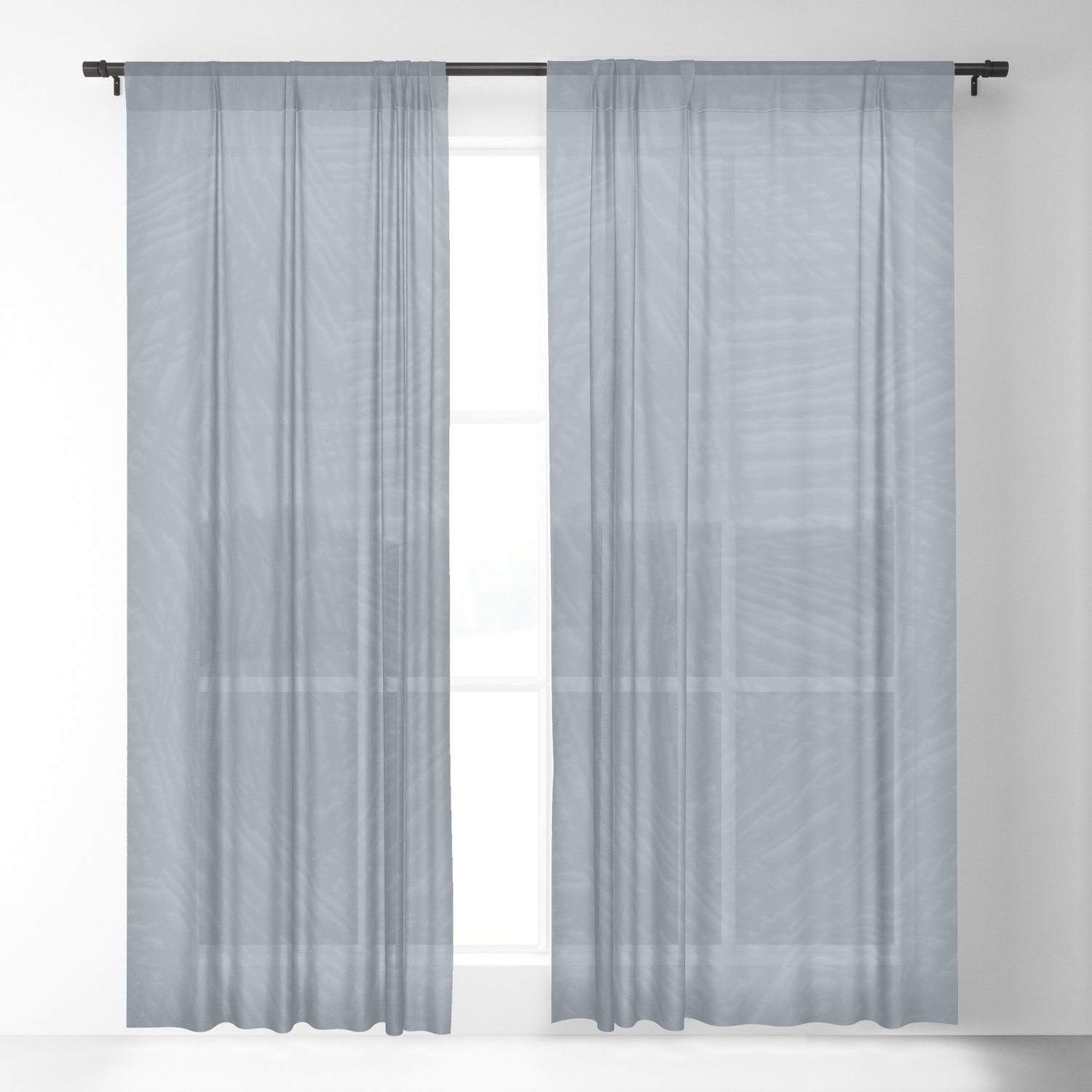 Light Slate Gray Marks Sheer Curtain By Deluxephotos Society6 Light Slate Gray Marks Sheer Curtain By
