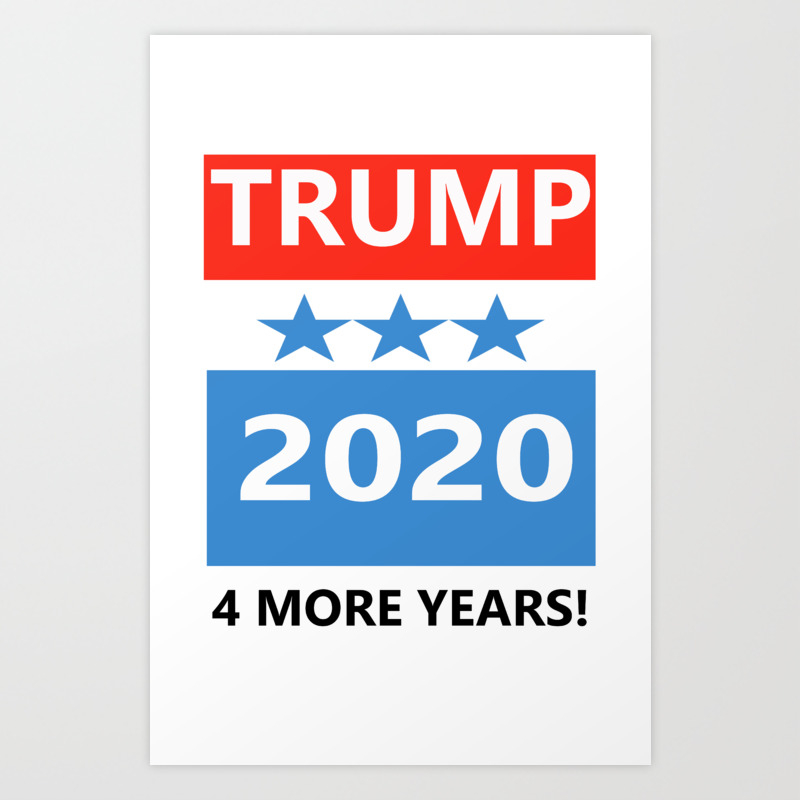 Trump 2020 Halloween Costume Art Print By Kingvitaman Society6