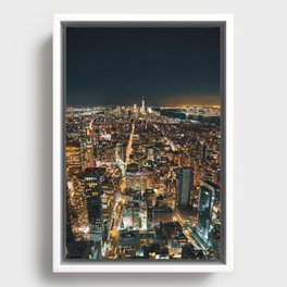 New York City Framed Canvas