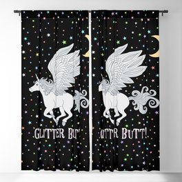Glitter Butt! Blackout Curtain