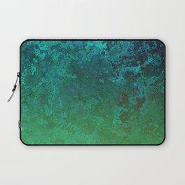Old Blue Green Vintage Collection Laptop Sleeve