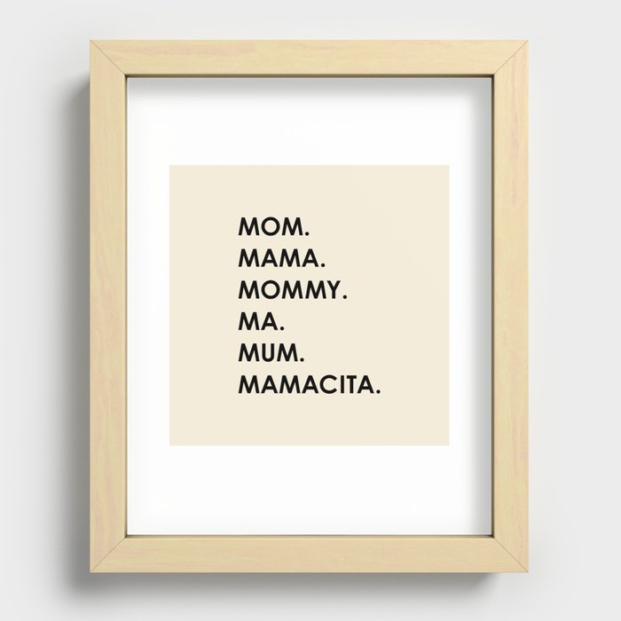 Recessed Framed Print