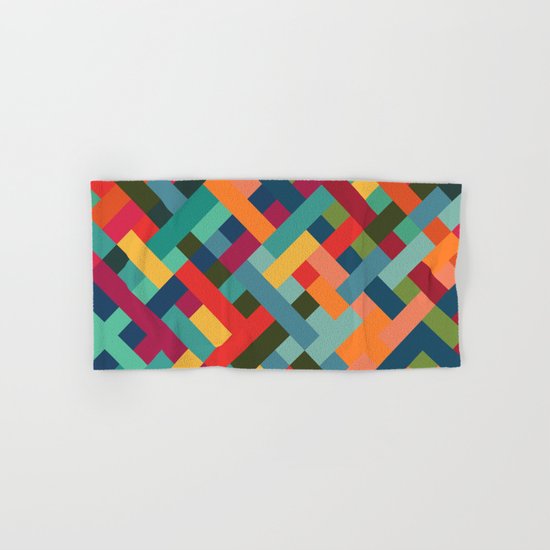 Weave Pattern Hand & Bath Towel
