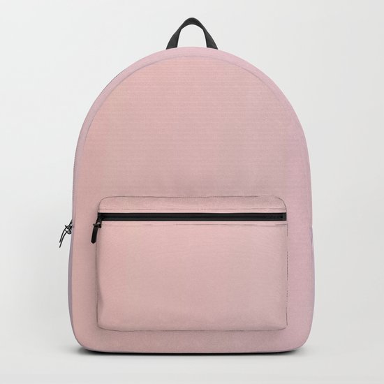 Coral Pink Peach Sunset Gradient Backpack