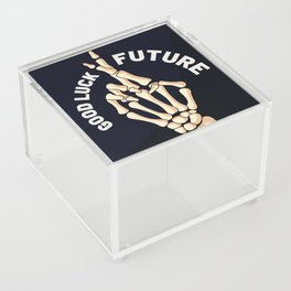 Fingers Crossed Acrylic Box