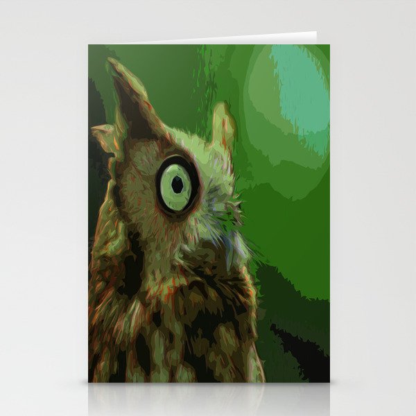 Nightvison Owl Stationery Cards