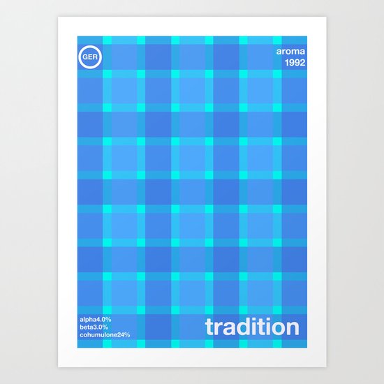 tradition single hop Art Print