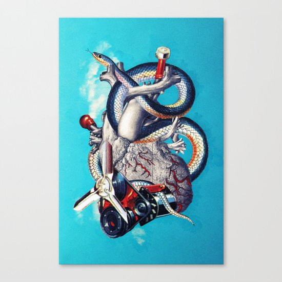 Heart of Illuminati Canvas Print
